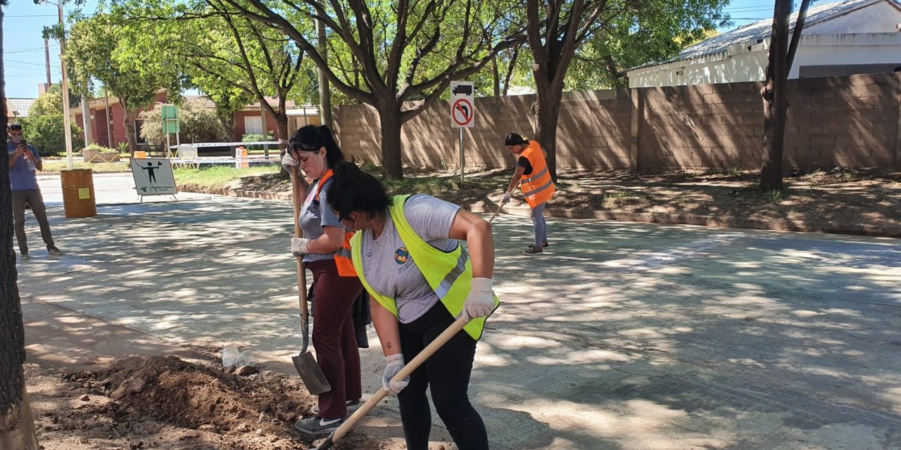 General Deheza: inclusión de mujeres para mantenimiento de obraS