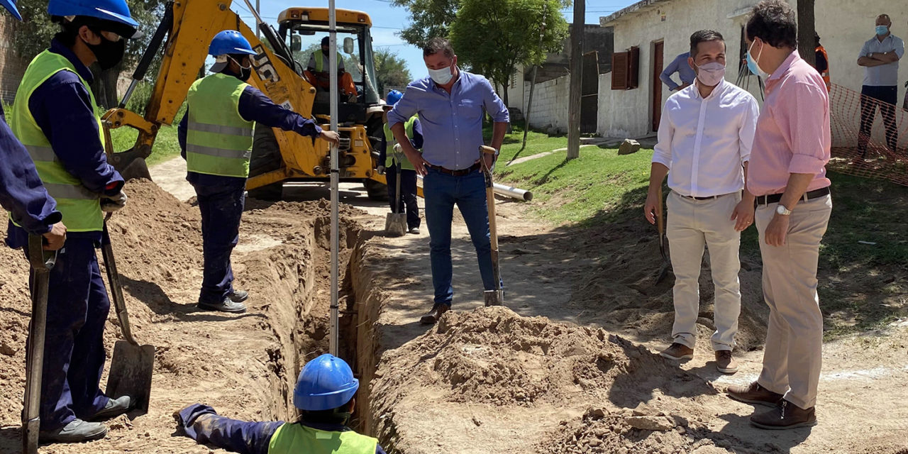 Río Cuarto: Comenzó la obra de ampliación de la red de desagües cloacales