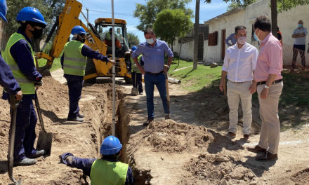 Río Cuarto: Comenzó la obra de ampliación de la red de desagües cloacales