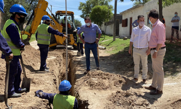 Río Cuarto: Comenzó la obra de ampliación de la red de desagües cloacales