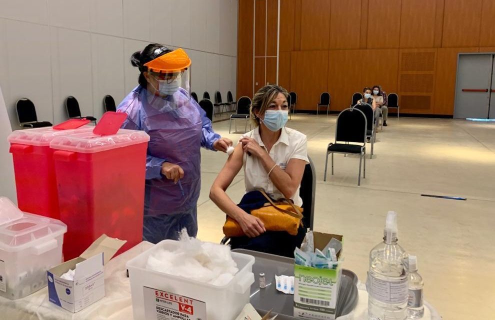 Comenzó la aplicación de la segunda dosis de vacunación contra el Coronavirus