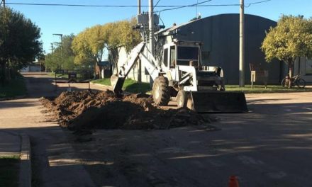 San Basilio comenzó con la pavimentación de la calle 23 de agosto