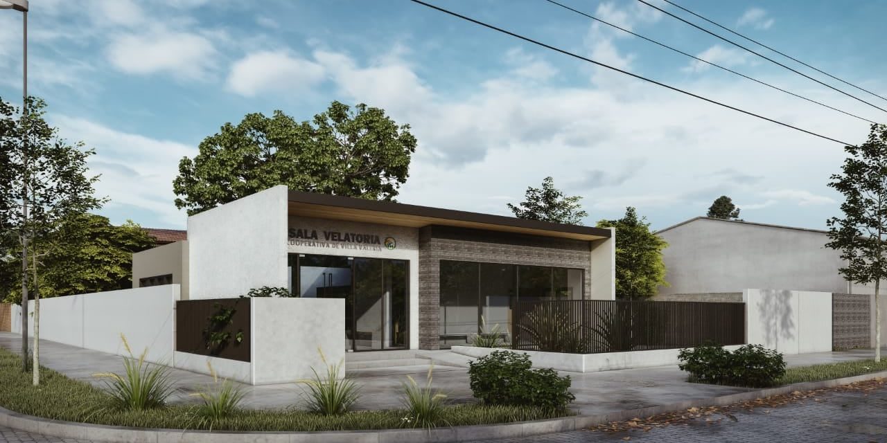 Villa Valeria: comenzó con la construcción de la Sala Velatoria