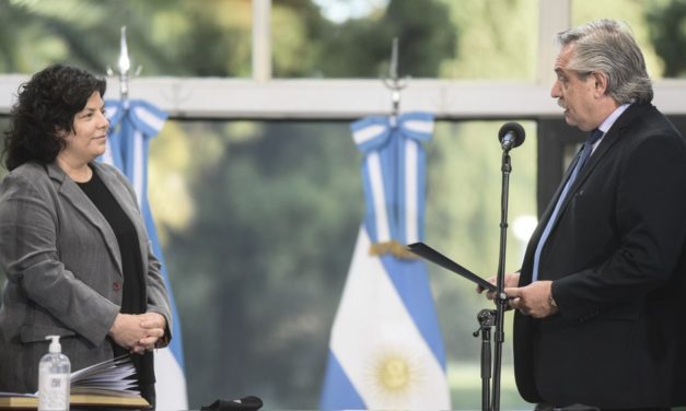 Carla Vizzotti asumió como ministra de Salud