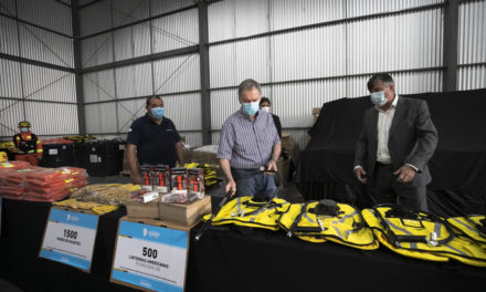 La Provincia suma nuevo equipamiento para bomberos por 192 millones