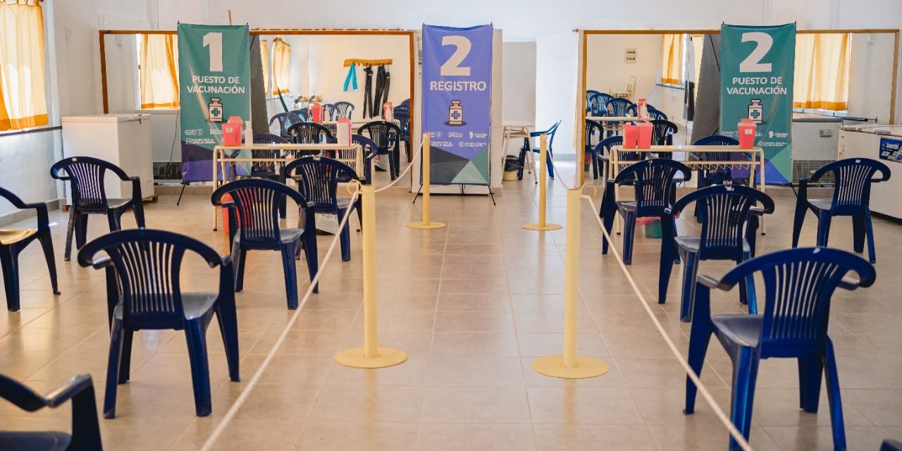 Se habilitó el Centro de Vacunación Covid-19 en Adelia María