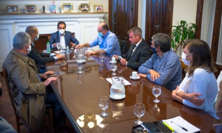 Llamosas recibió a los ex candidatos a intendente