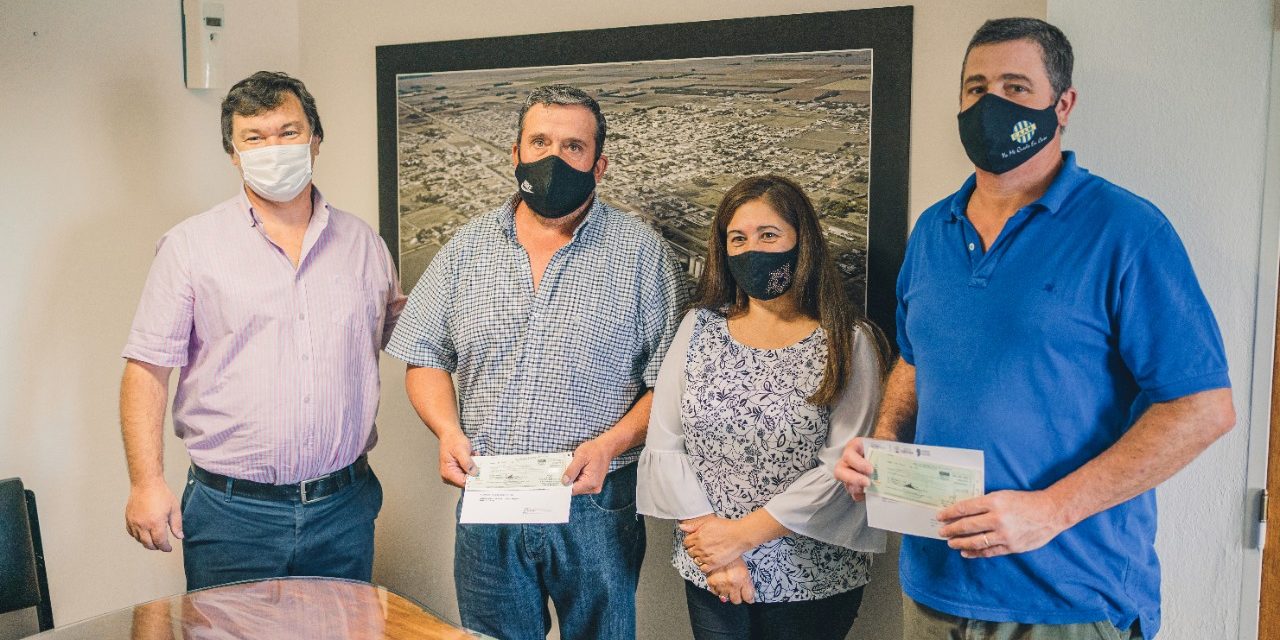 Adelia María: Entrega de subsidios a productores por el temporal