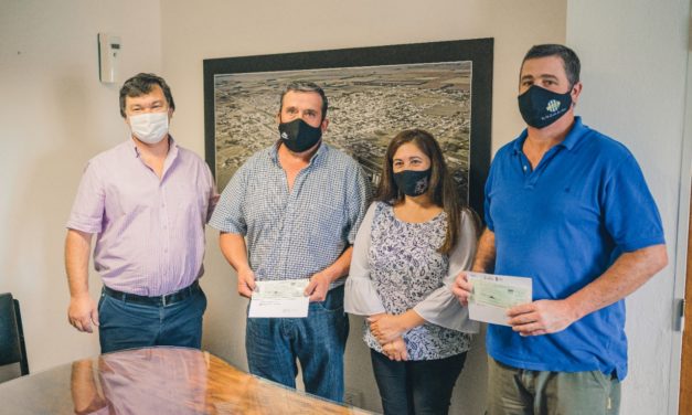 Adelia María: Entrega de subsidios a productores por el temporal