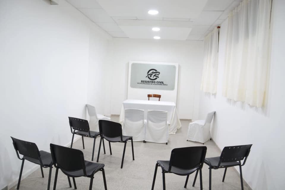 Alejandro Roca inauguró el nuevo espacio para el Registro Civil