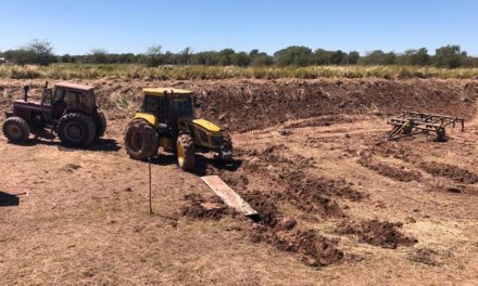 La Cruz retomó la obra de cloacas