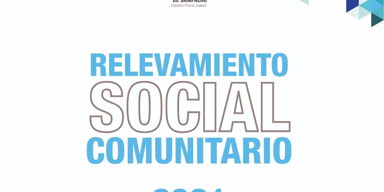 Se realizará en Sampacho un relevamiento Social Comunitario 2021