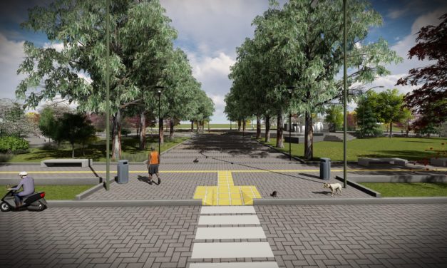 Villa Huidobro: Se ejecutará la última etapa de la refuncionalización de la plaza 9 de julio