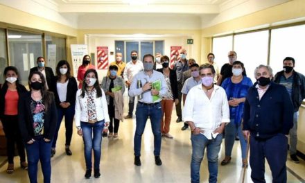San Basilio: el intendente se reunió con autoridades nacionales