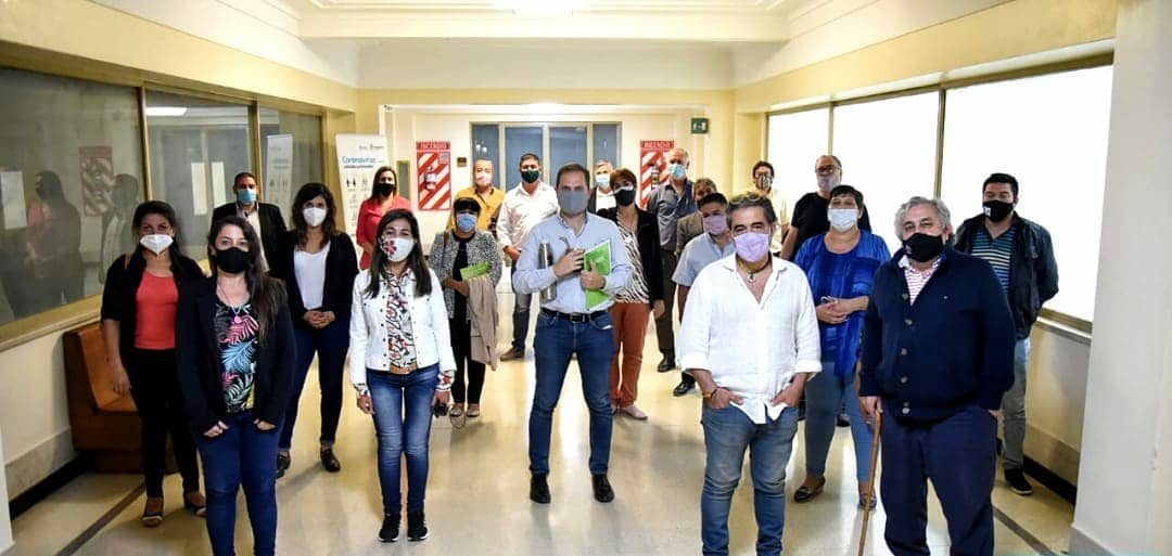 San Basilio: el intendente se reunió con autoridades nacionales