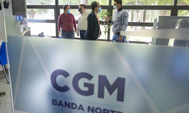 El Intendente Llamosas llevó adelante su gestión desde el CGM Banda Norte