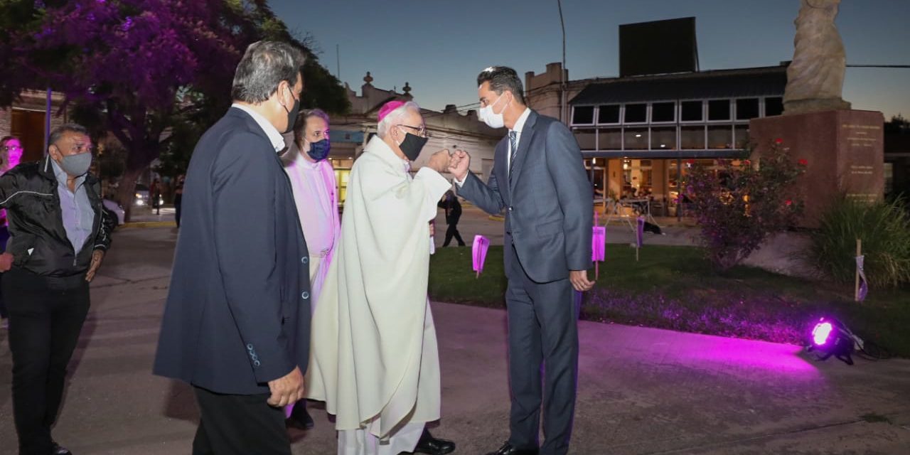 Calvo participó de una misa por los 181 años de San José Gabriel Brochero