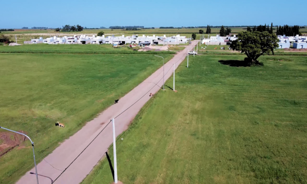 Adelia María: mejoramiento del alumbrado público