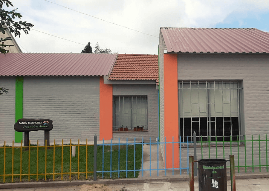 Bulnes: finalizó la obra de ampliación en el edificio del Jardín del Infantes