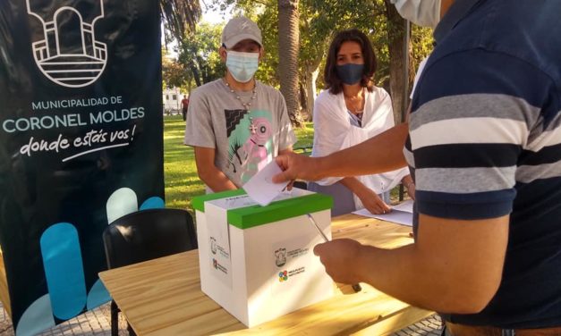 Coronel Moldes: comenzó la votación del Presupuesto Participativo 2021