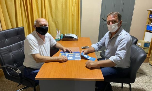 Javier Rezza visitó Tosquita y Bulnes