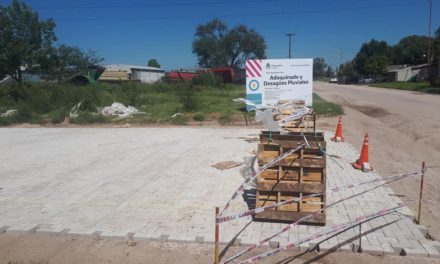 Viamonte: comenzó la obra de 15 cuadras de pavimentación