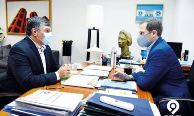 Sampacho: Juárez se reunió con Martín Gill