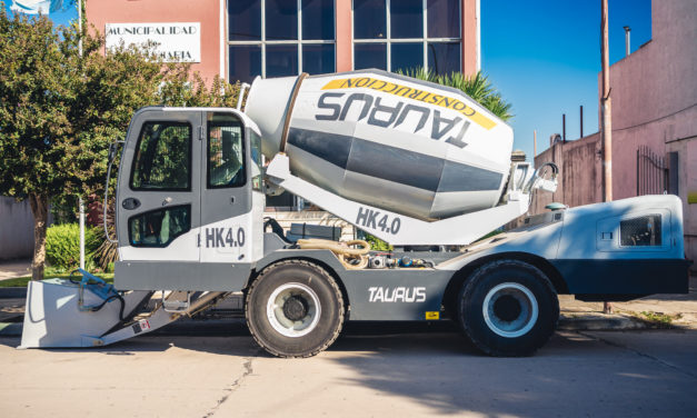 Adelia María: El Municipio adquirió una Hormigonera