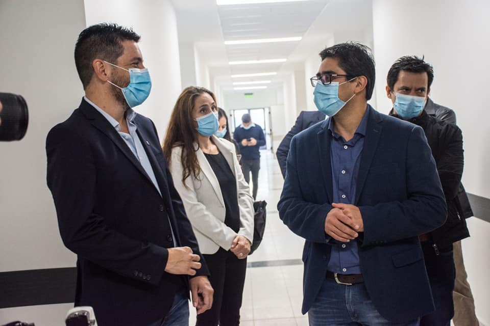 Río Tercero: Cardozo y Ferrer recorrieron las instalaciones del nuevo Hospital Provincial