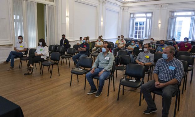 Llamosas y funcionarios de Gobierno comenzaron la capacitación por la Ley Micaela