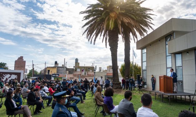 El Intendente Llamosas encabezó el acto central por el 39º Aniversario de la Guerra de Malvinas