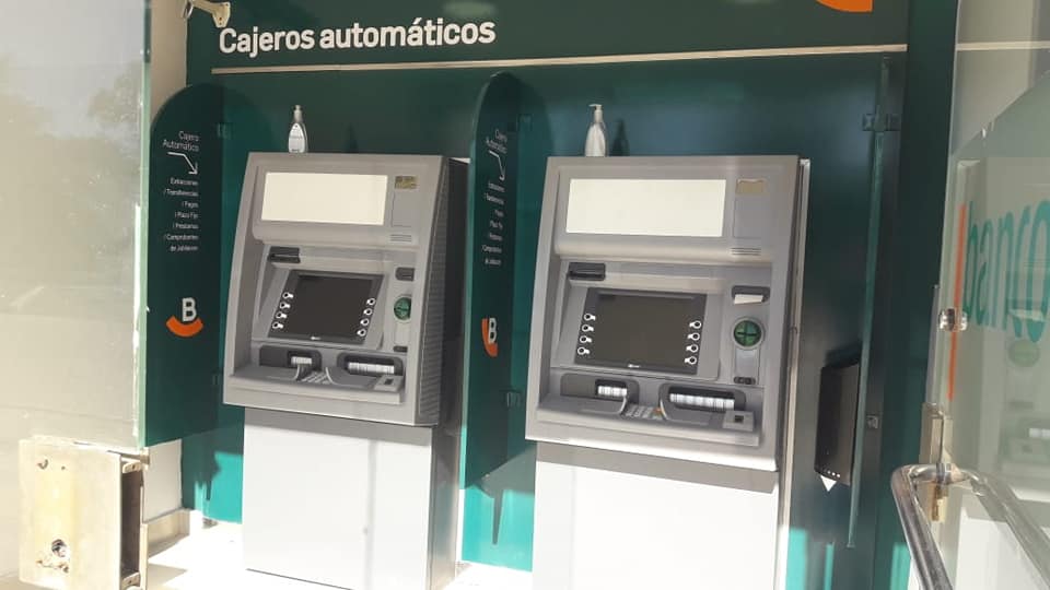 Buchardo ya cuenta con dos cajeros automáticos