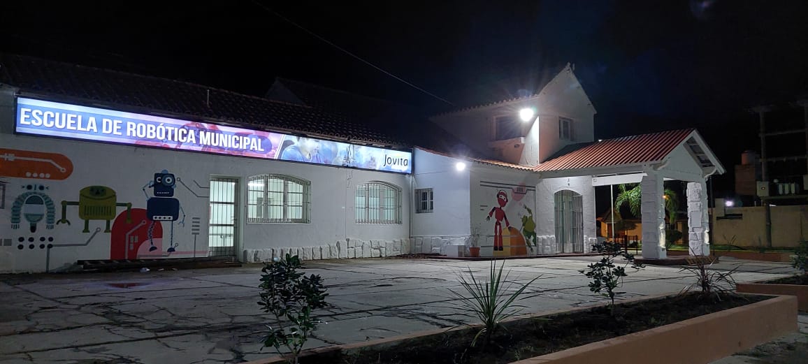 Jovita: Inauguró la Escuela de Robótica Municipal