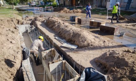 Río Cuarto: Comenzó la obra de ejecución de los «Desagües del Sur»