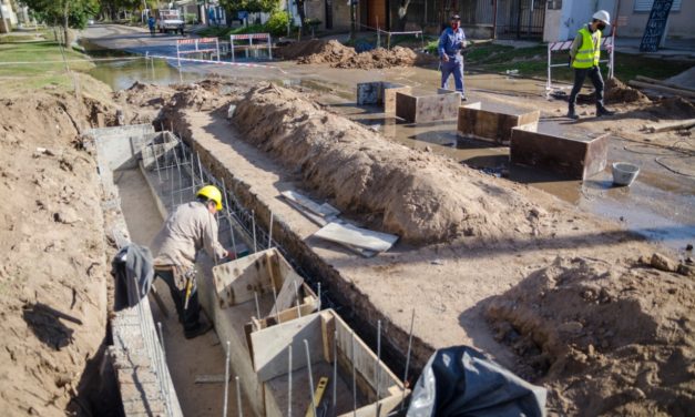 Río Cuarto: Comenzó la obra de ejecución de los «Desagües del Sur»