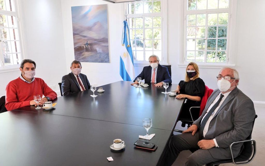 El Presidente recibió en Olivos a los legisladores nacionales de Córdoba