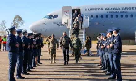 Mosquera recibió al ministro Rossi en su visita al Área Material de Río Cuarto