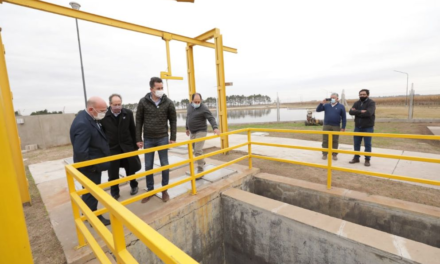 La Provincia habilitó la ampliación de la planta cloacal de General Cabrera