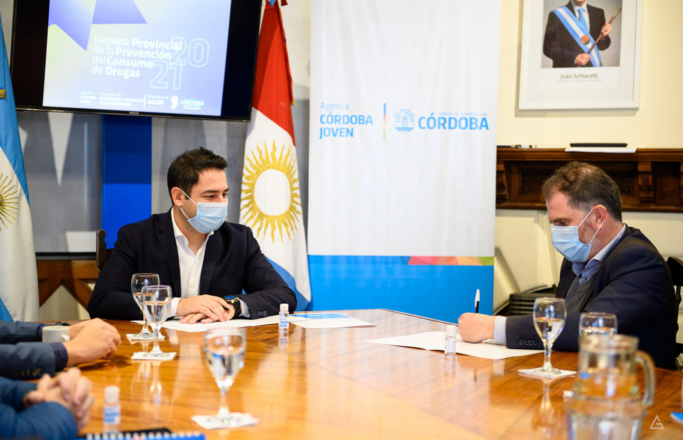 Convenio entre Córdoba Joven y la Secretaría de Prevención y Asistencia de las Adicciones