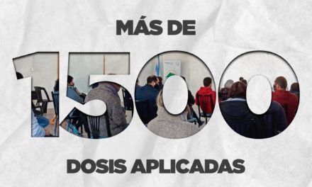 Achiras pasó las 1500 dosis de vacunas aplicadas