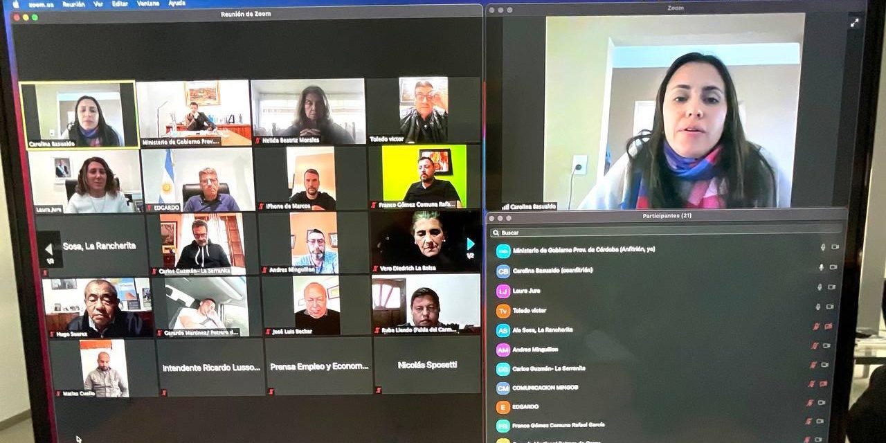 Se realizó la primer reunión de la Comunidad Regional Santa María