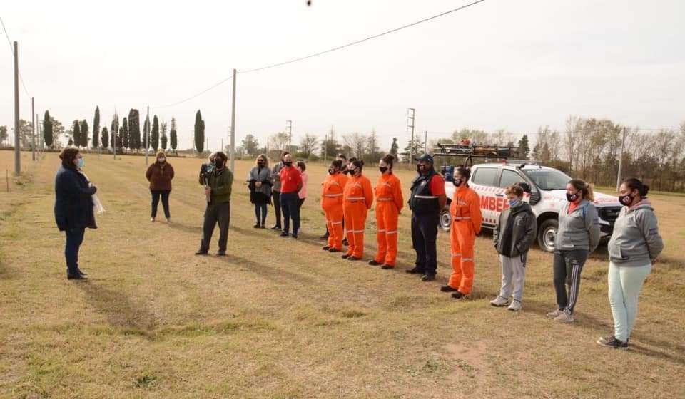 Alejandro Roca: Entrega de terrenos a Bomberos Voluntarios