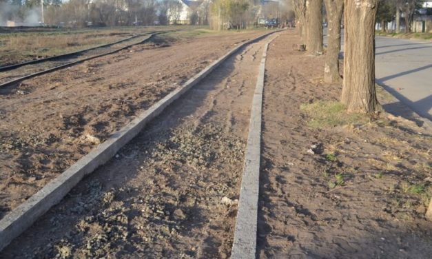 Laboulaye: Avanza la construcción del paseo de los Veteranos