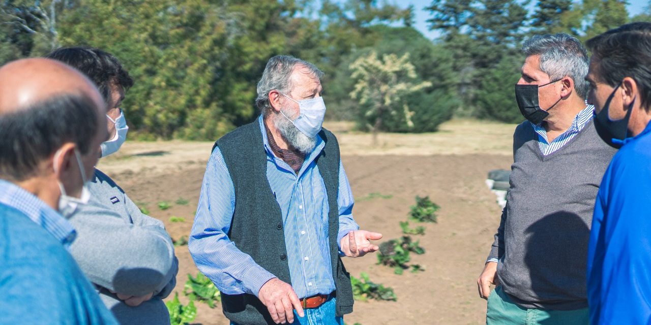 Adelia Maria: visita del Ministerio Provincial de Agricultura y Ganadería