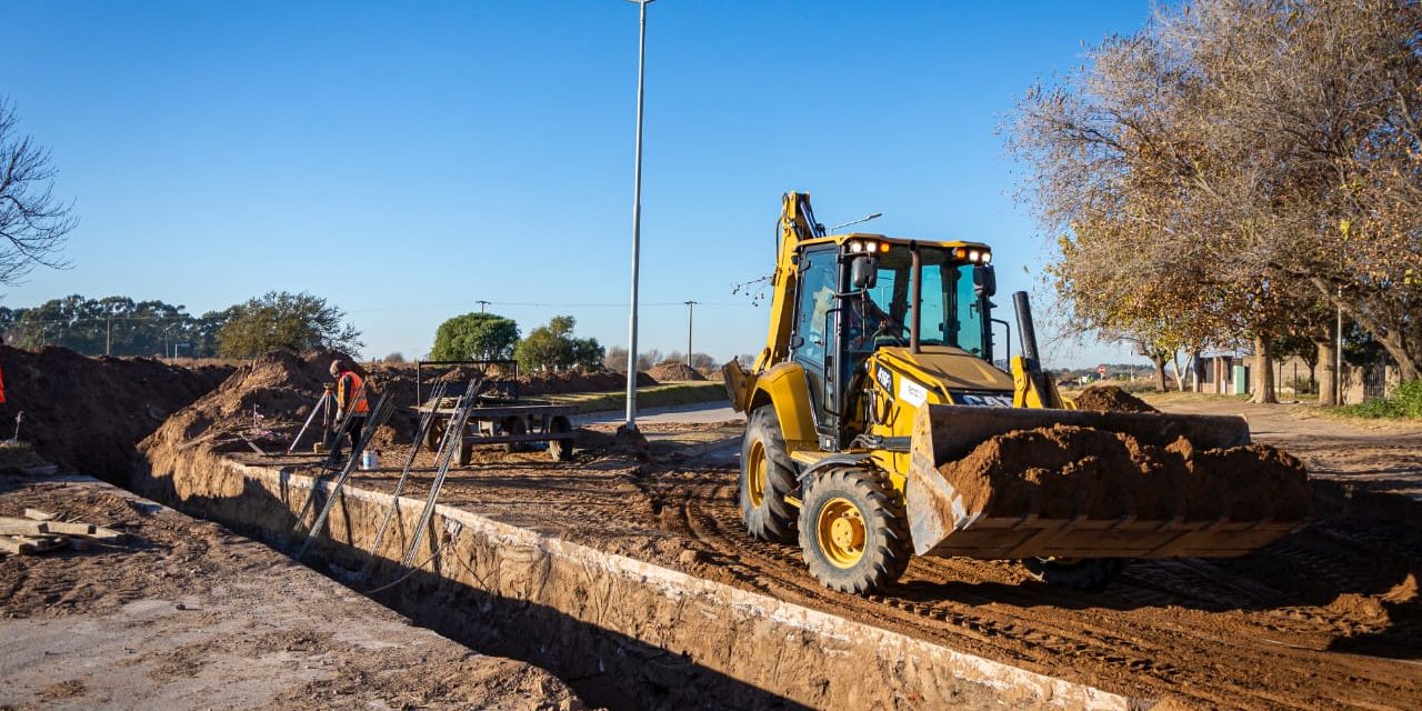 Río Cuarto: Avanza la obra de los Desagües del Sur