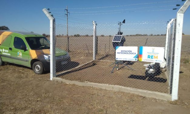 Almafuerte se suma a la red de estaciones meteorológicas de la provincia