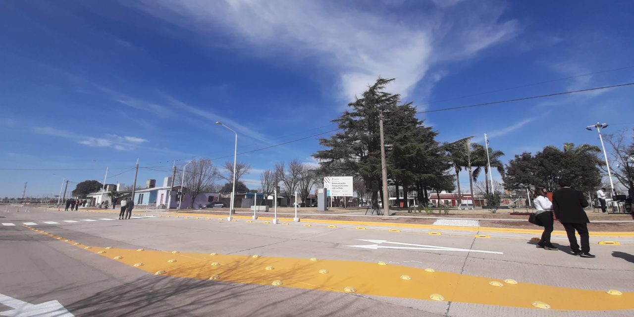 General Deheza: se inauguró la obra de Pavimentación en calle La Rioja