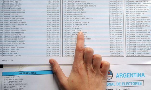 Ya se pueden consultar los padrones para las PASO