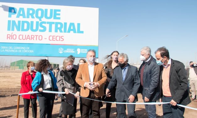 Río Cuarto: Quedó habilitado el Parque Industrial CECIS