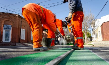 Río Cuarto: avanza la ciclovía urbana que unirá el Andino con el Parque del Centro Cívico